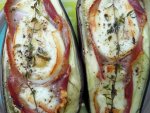 Aubergines lomo mozza