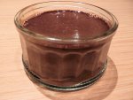 Petit pot de crème au chocolat