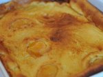 Flognarde aux abricots