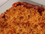 Crumble aux quetsches