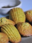 Madeleines au thé matcha