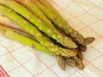 Botte d'asperges vertes