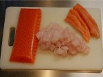 Tartare de l'océan - préparation