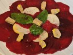 Carpaccio de betteraves