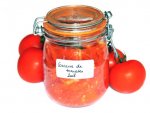 Bocal de conserve de tomates