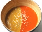 Velouté aux deux poivrons