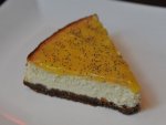 Cheesecake lemon curd