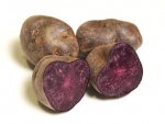 Pommes de terre vitelotte