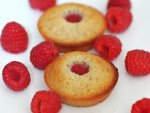 Financiers aux framboises