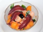 Salade de melon basquaise