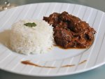 Boeuf confit à la tomate